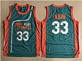 Flint Tropics #33 Jackie Moon Teal Semi Pro Movie Stitched Basketball Jersey,baseball caps,new era cap wholesale,wholesale hats